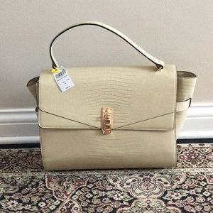Henri bendel bedford flap satchel